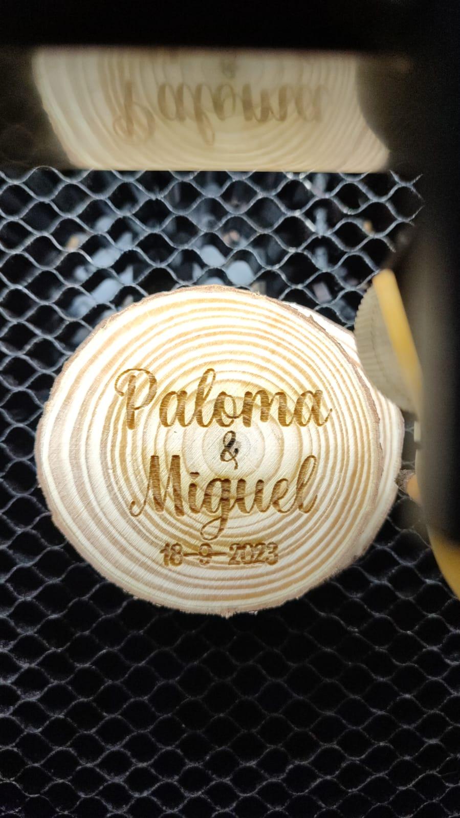 Rodaja madera 7-9 cm