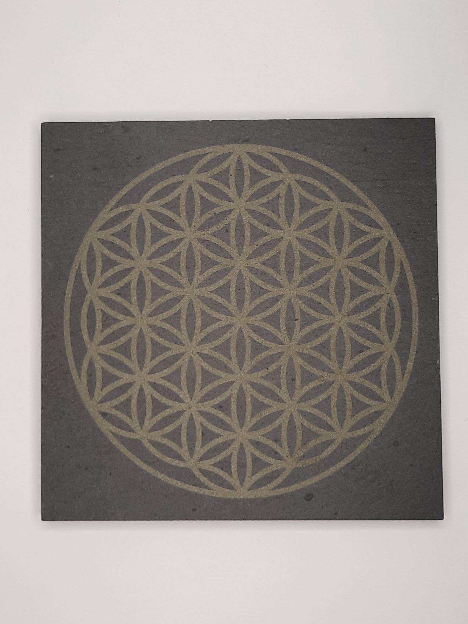 Dessous de verre en ardoise