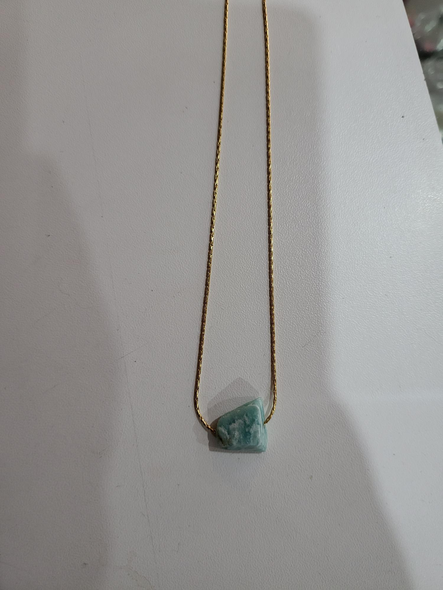 Collier amazonite 