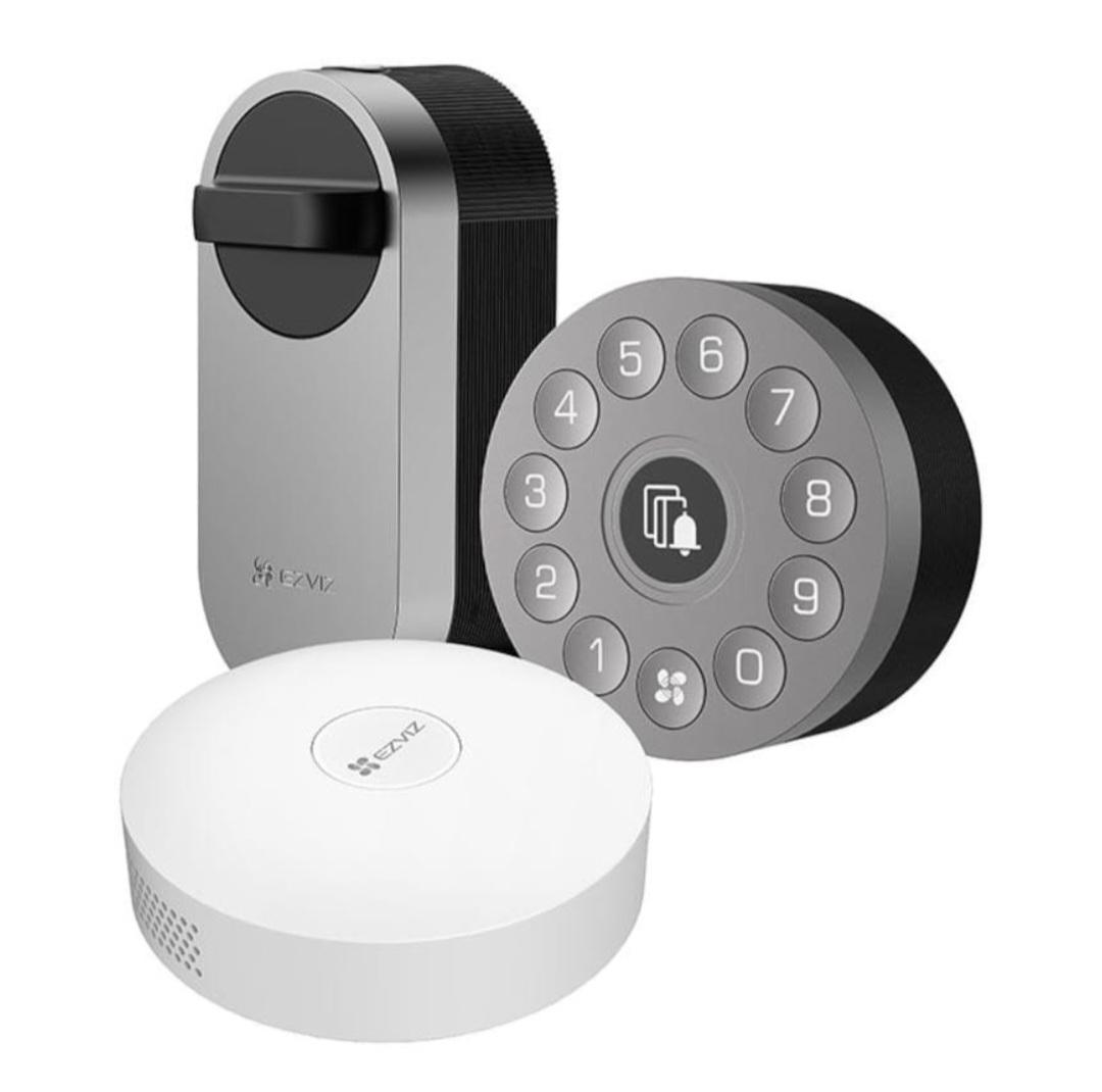 Kit de cerradura inteligente con teclado y switch de enlace