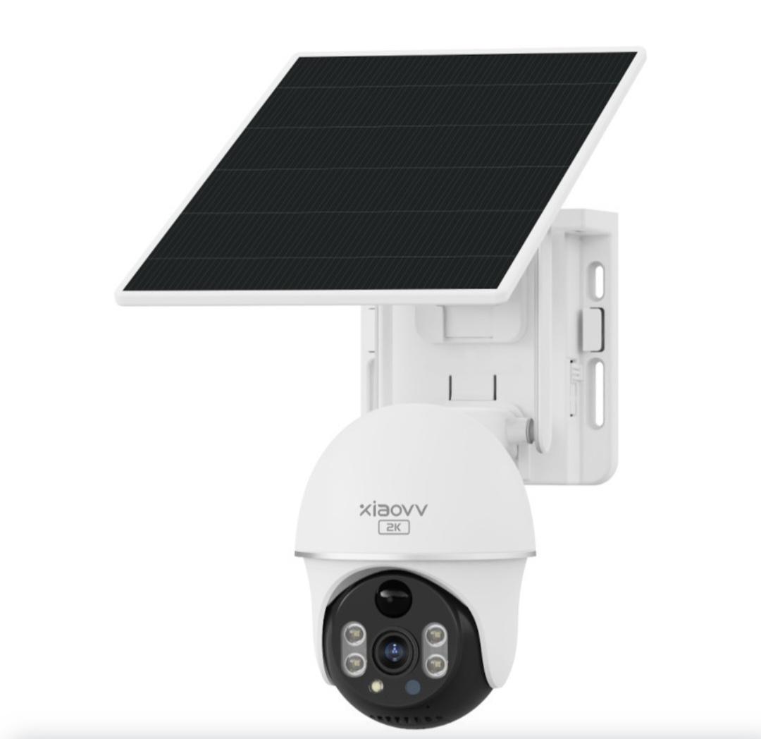 P9 2K 3MP Panel Solar 4G/LTE PTZ Blanco