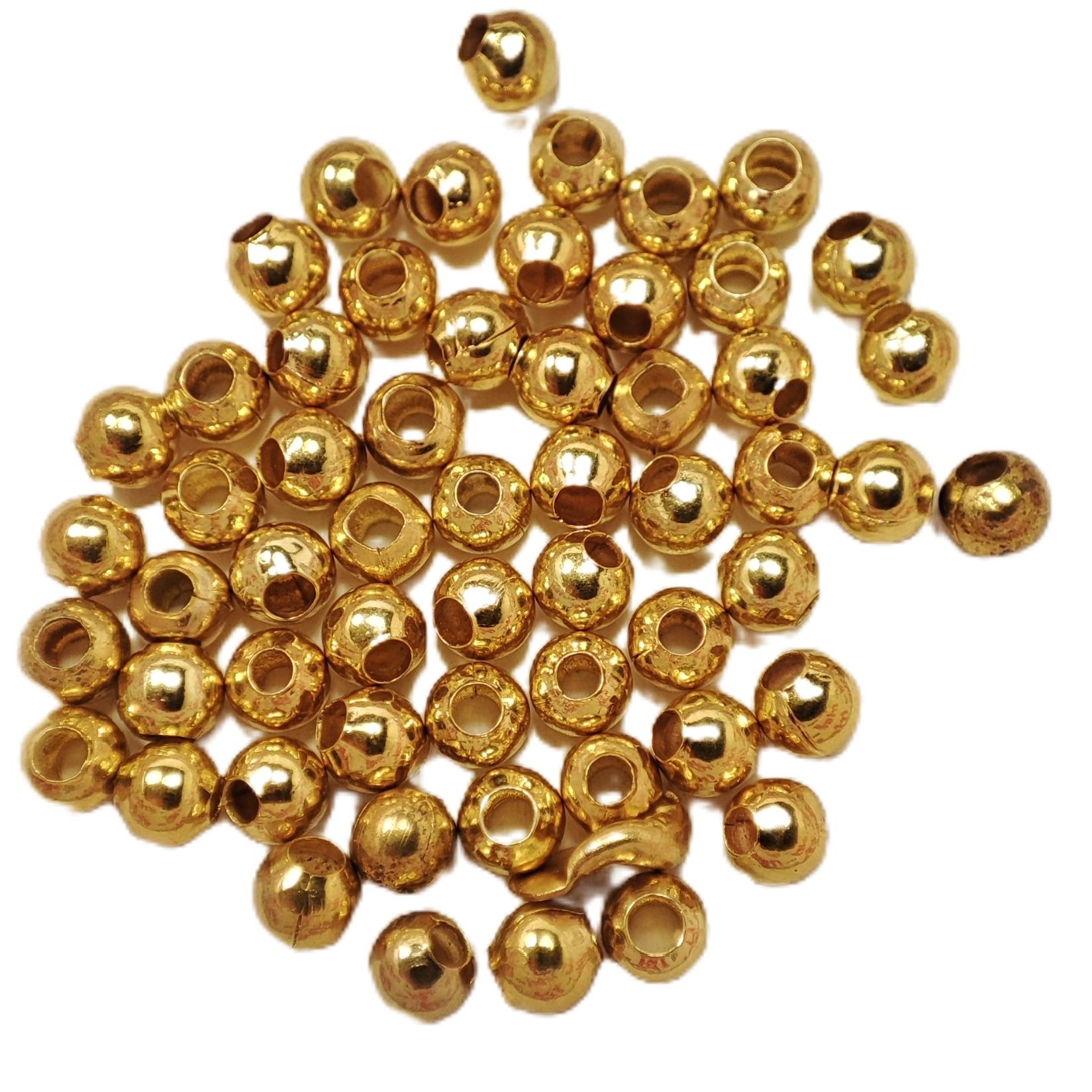 BOLITAS METAL DORADAS 