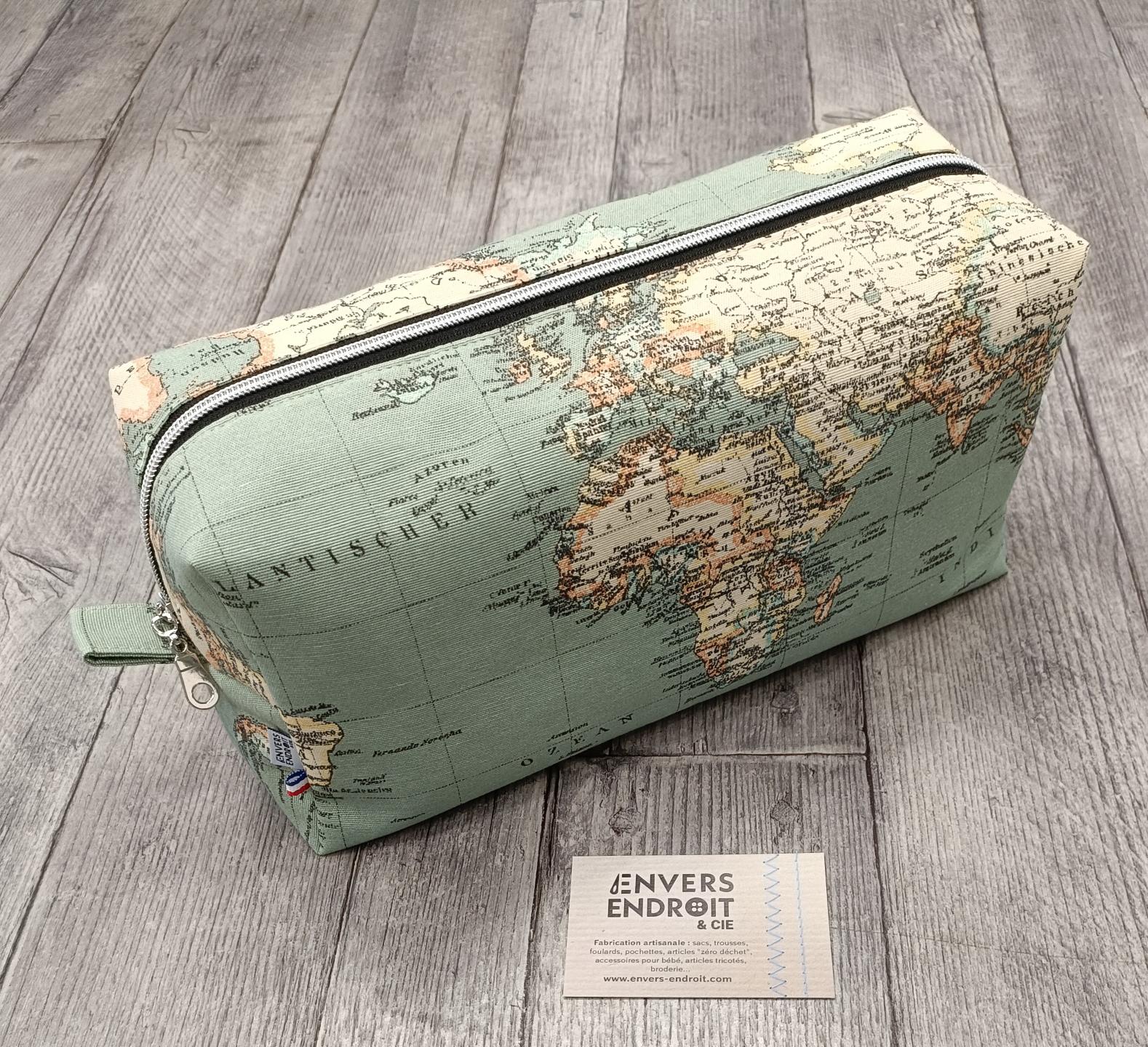 Trousse de toilette en coton