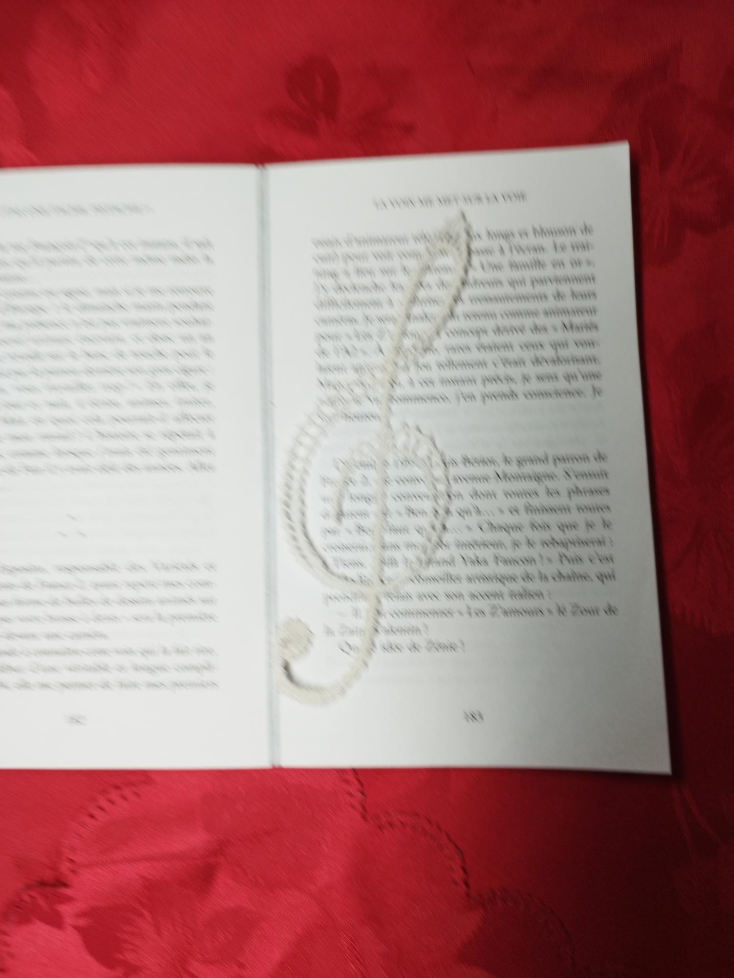 Marque-page Clé de Sol 