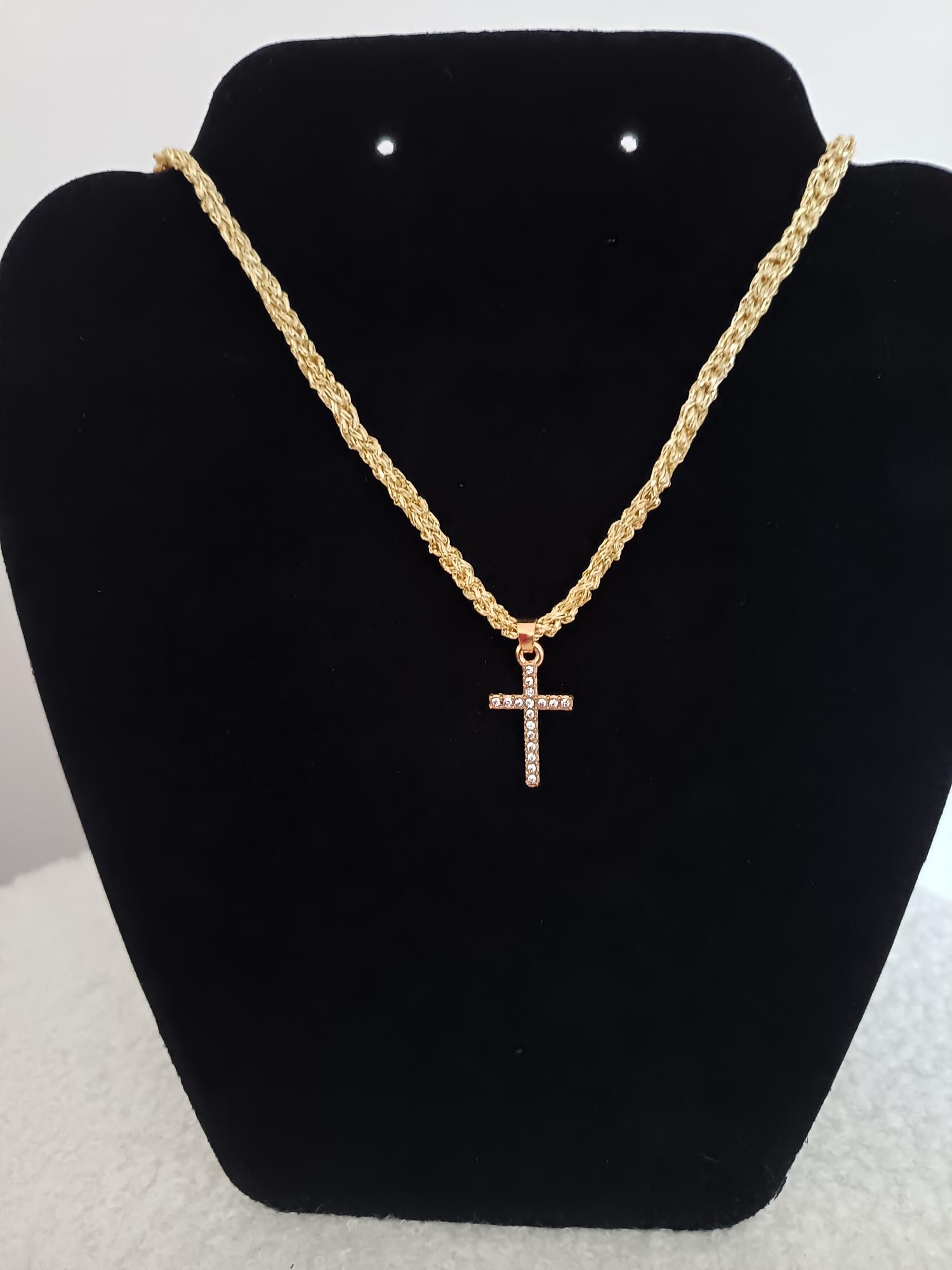 Collier croix 