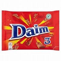 Daim 3 x 28g bar pack
