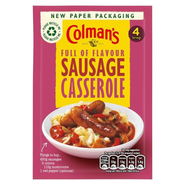 Colman's Sausage Casserole Mix 39g