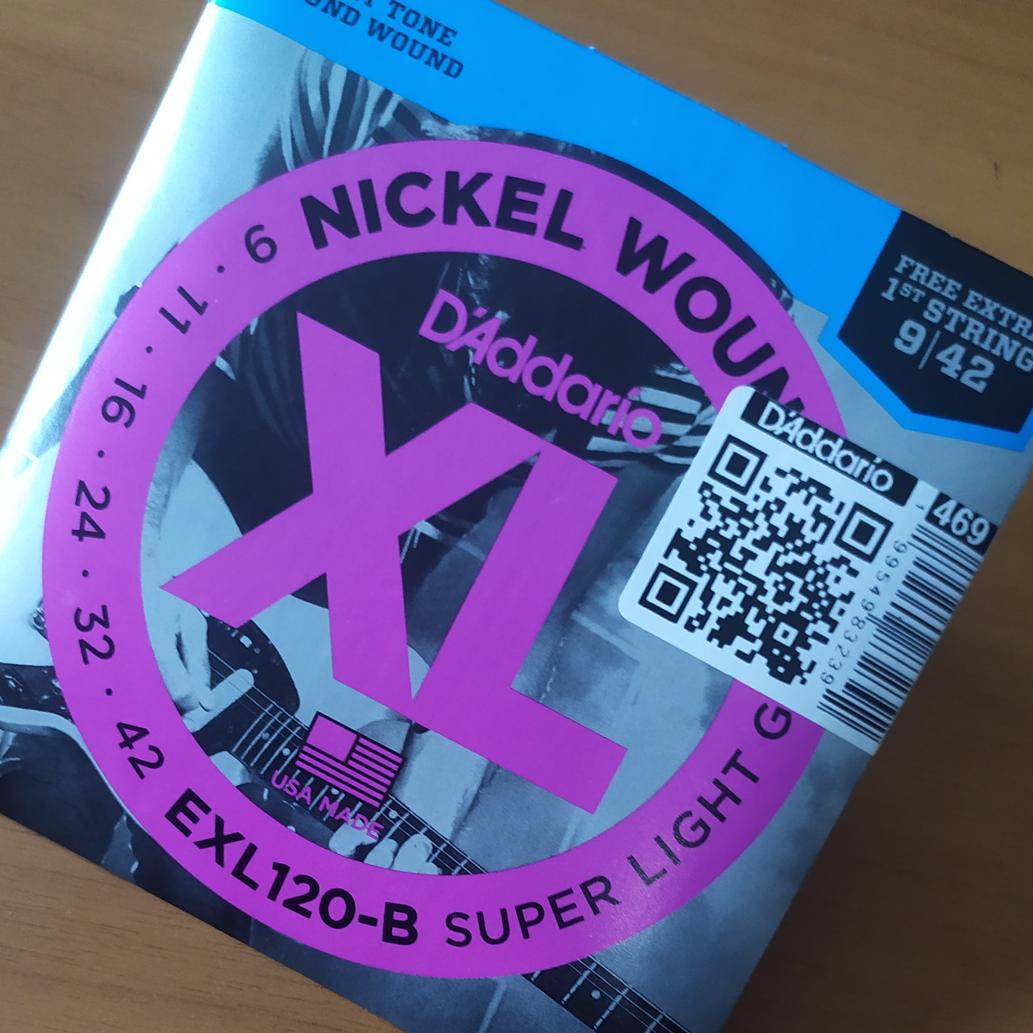 Encordoamento Guitarra 009 EXL120 Daddario 