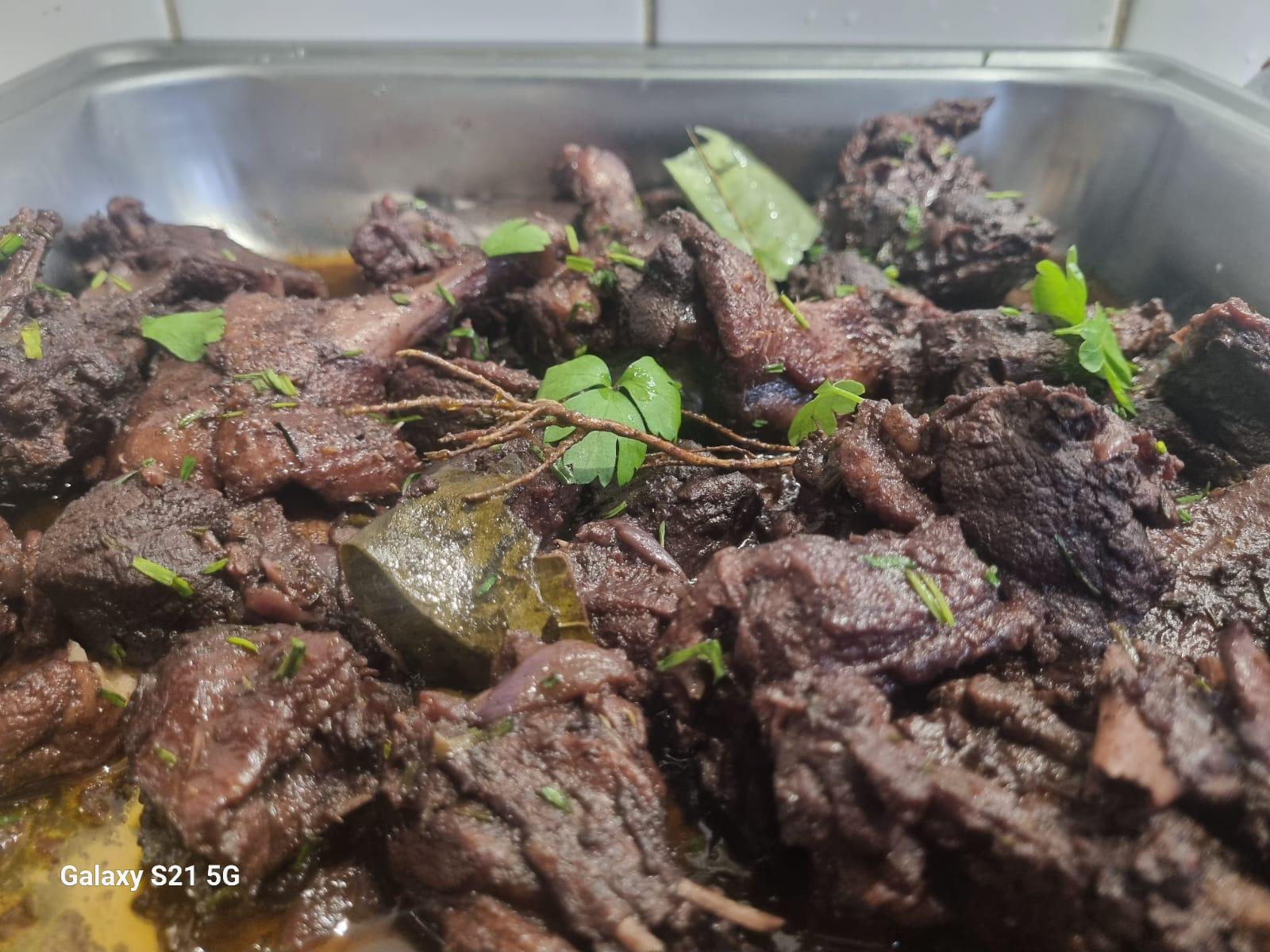 Civet Coq +riz +grain