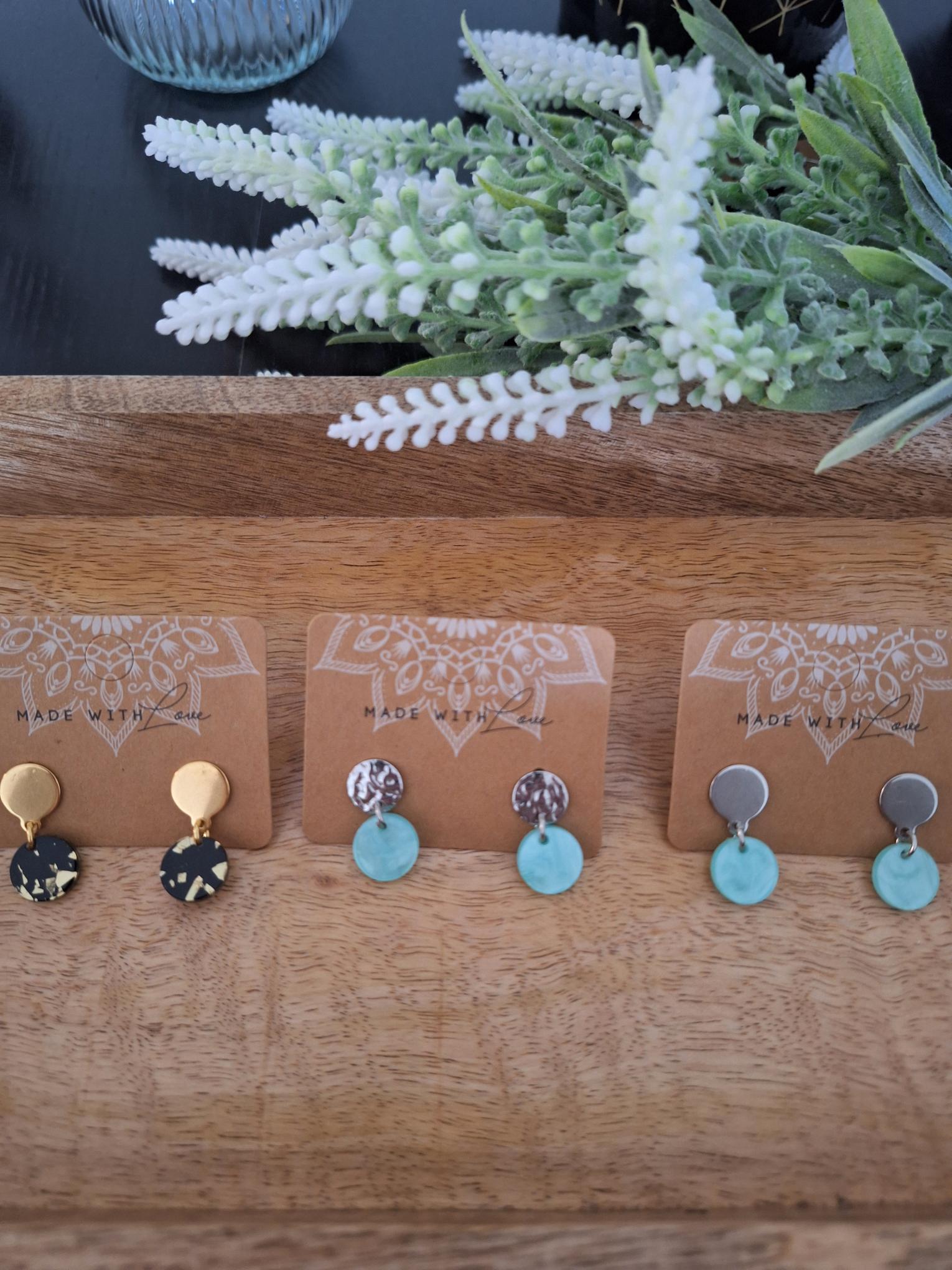 Resin Ohrringe " Klein " 