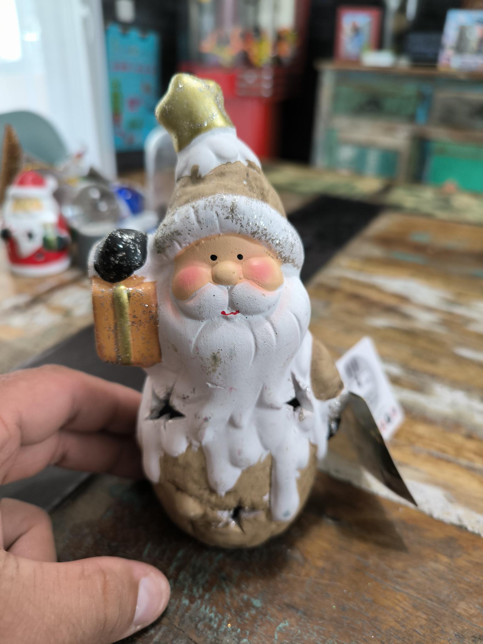 DÉCORATION PERE NOËL LUMINEUX 