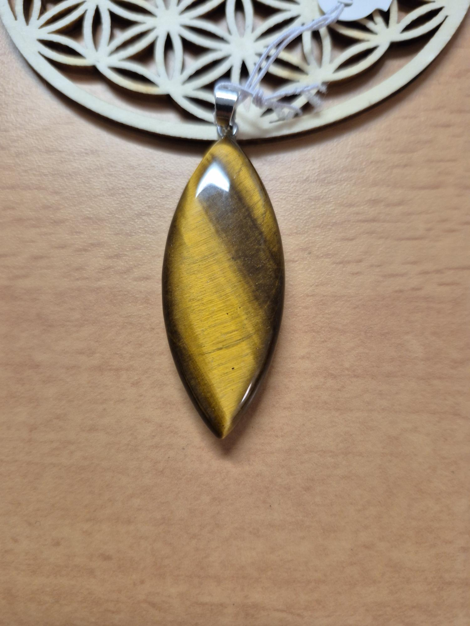 pendentif œil de tigre