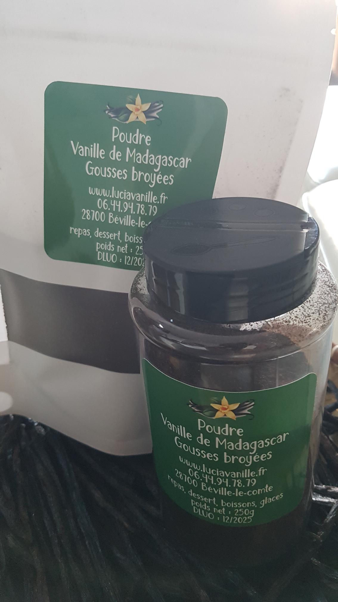 Poudre vanille  250g