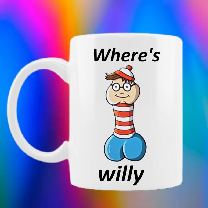 Where's Willy Mug 