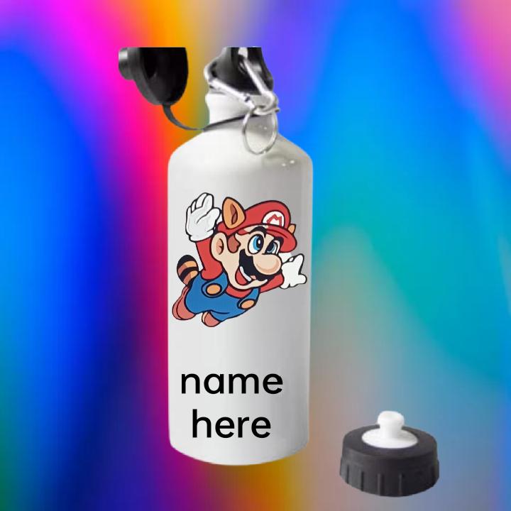 Super Mario Water Bottle With Free Personalisation 