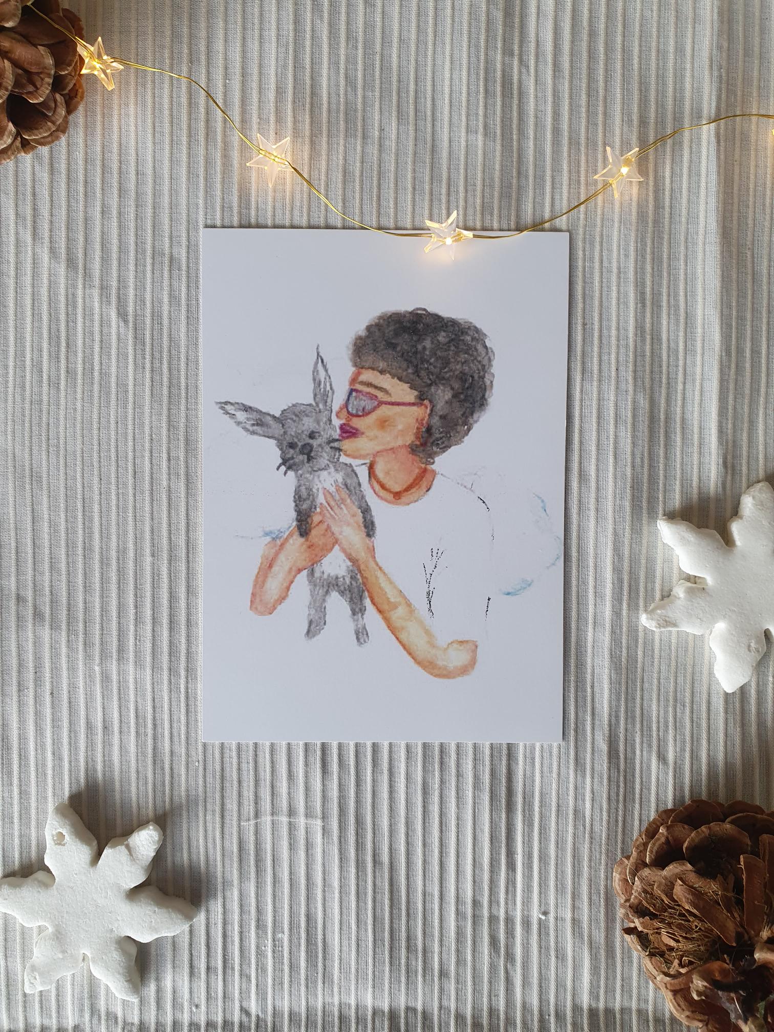 Boule de poils (Print A6)