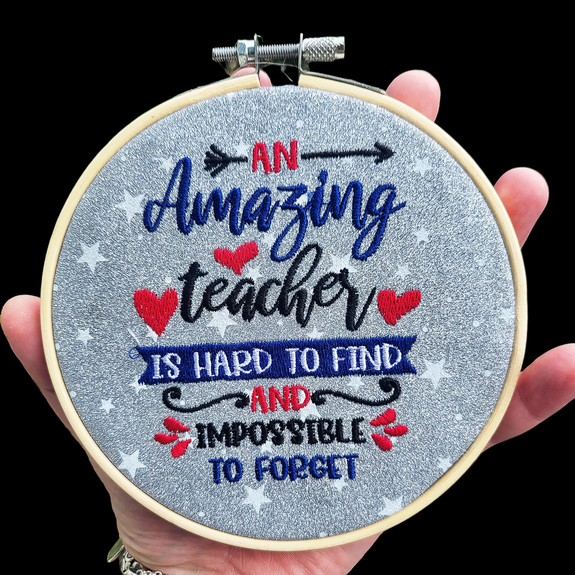 Amazing Teacher Wall Hanging 