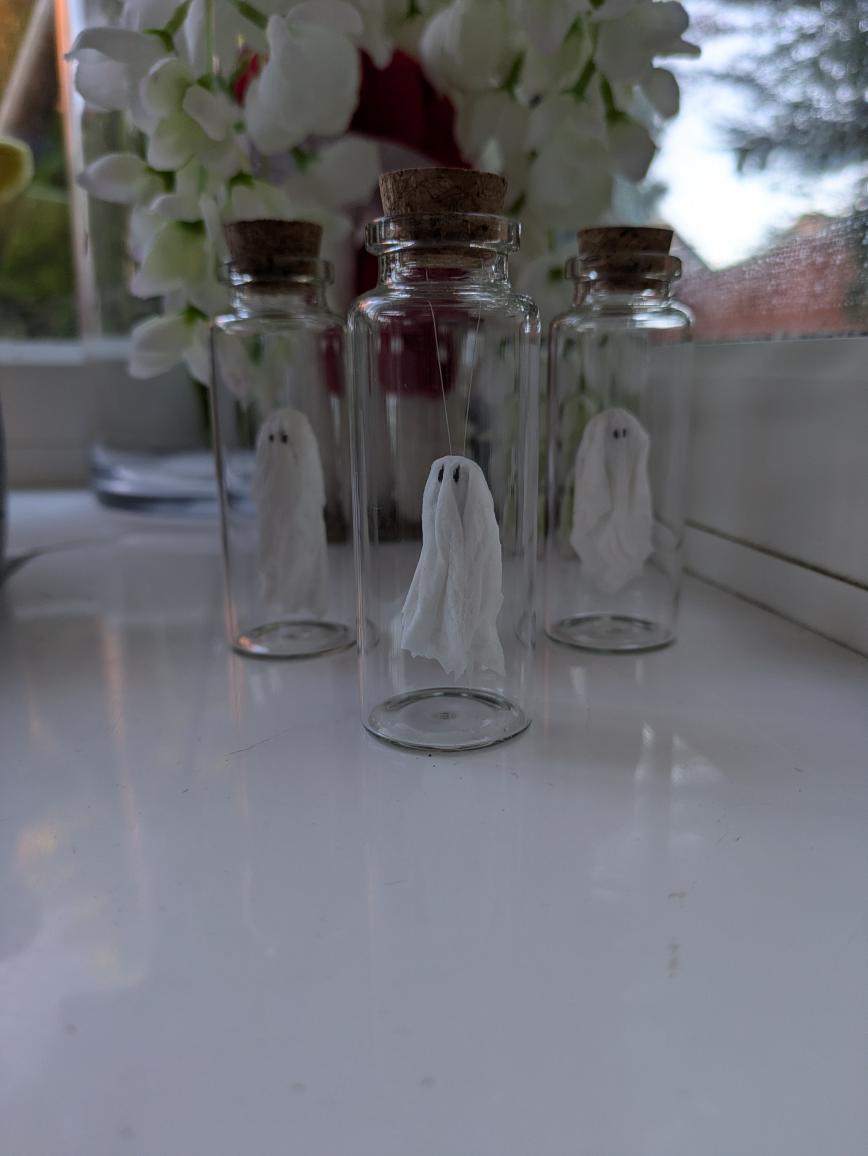 Pet Ghosts in Jars