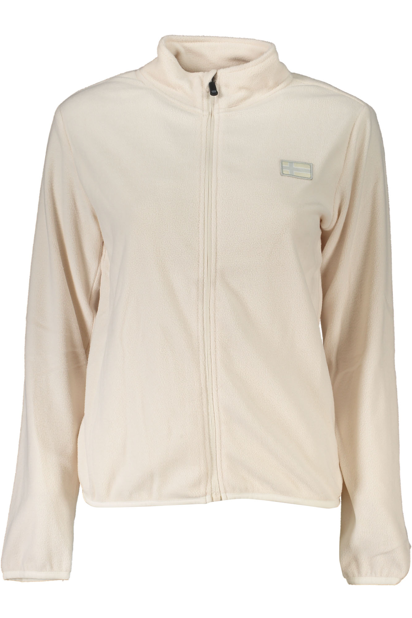 NORWAY 1963 FELPA CON ZIP DONNA BIANCO