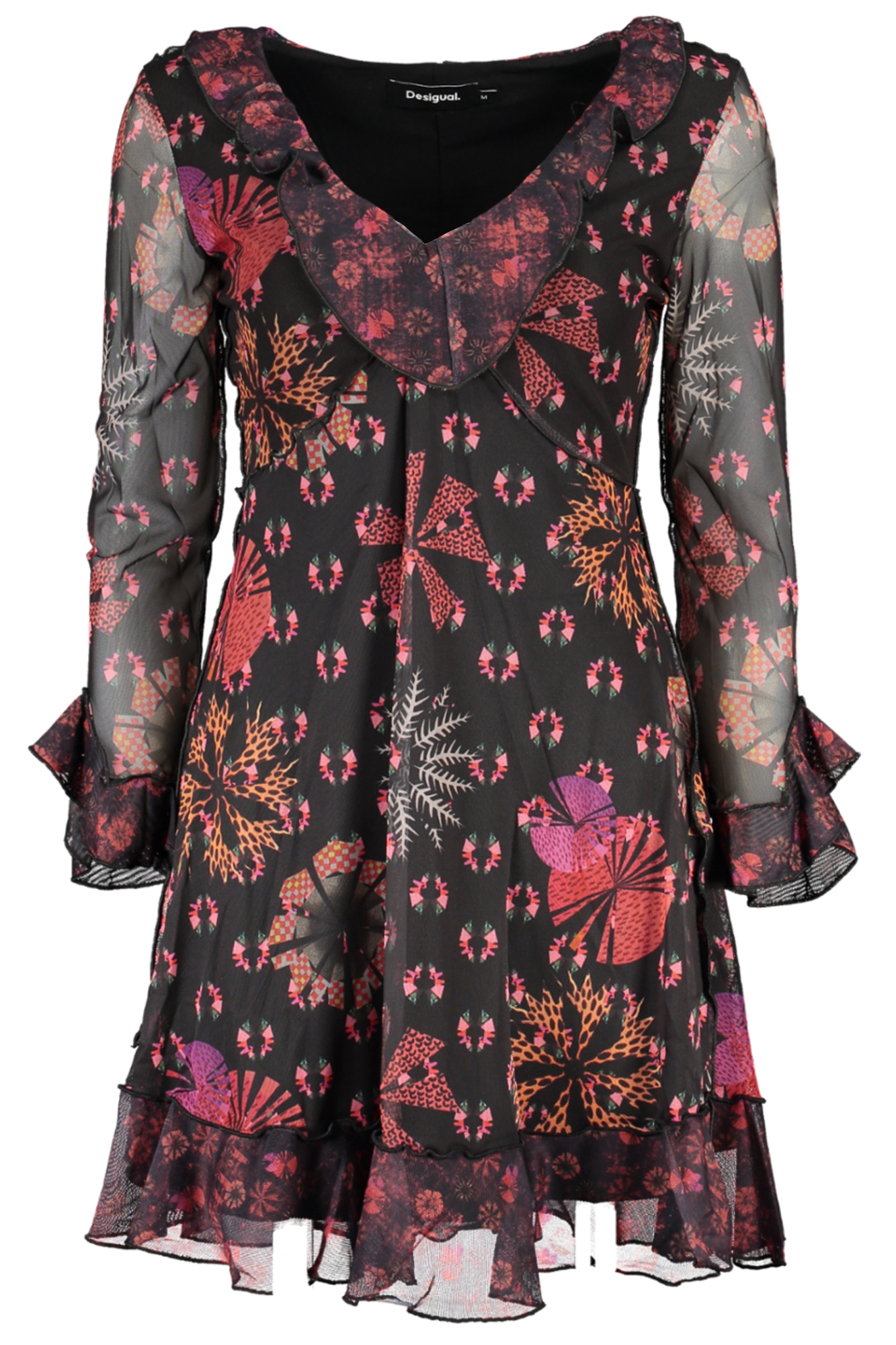 DESIGUAL ABITO CORTO DONNA NERO