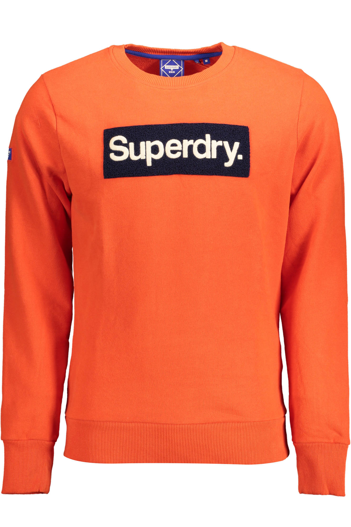 SUPERDRY FELPA SENZA ZIP UOMO ARANCIO