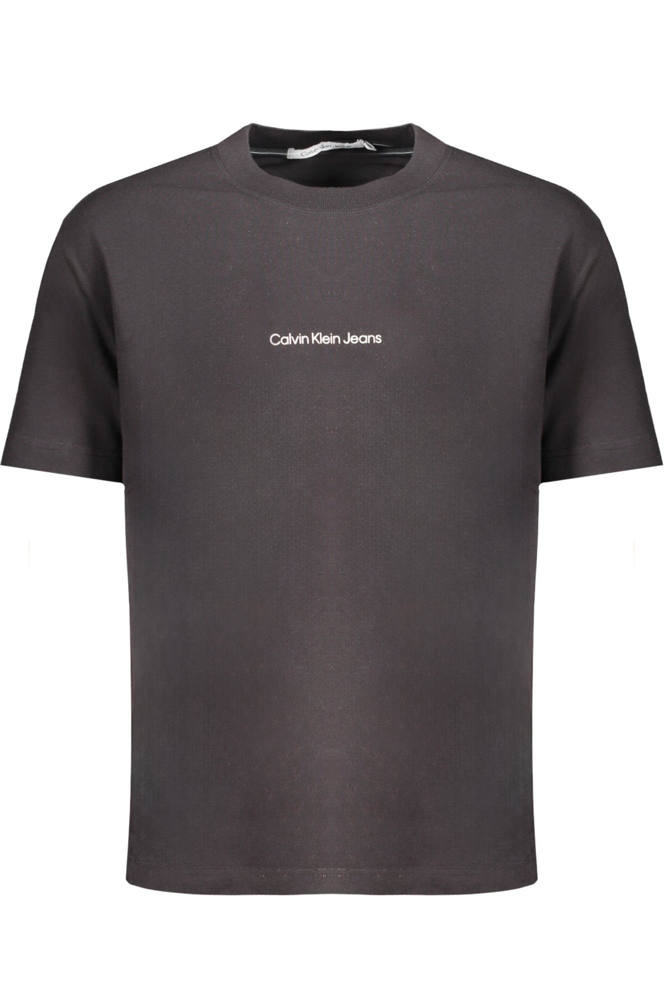 CALVIN KLEIN T-SHIRT MANICHE CORTE UOMO NERO