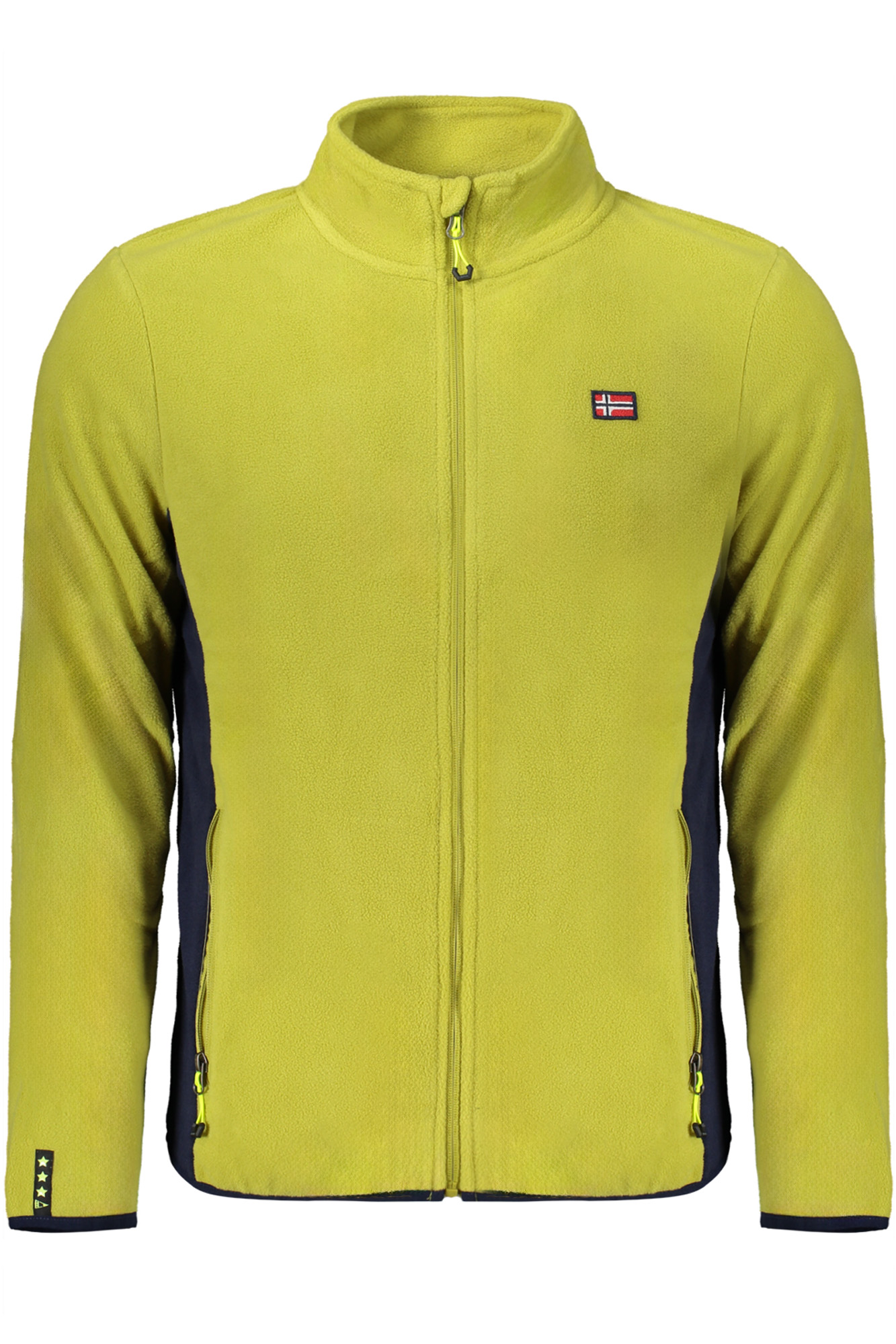 NORWAY 1963 FELPA CON ZIP UOMO GIALLO