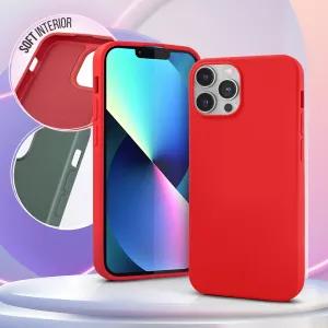 Coque siliconé iPhone X/ XS rouge foncé