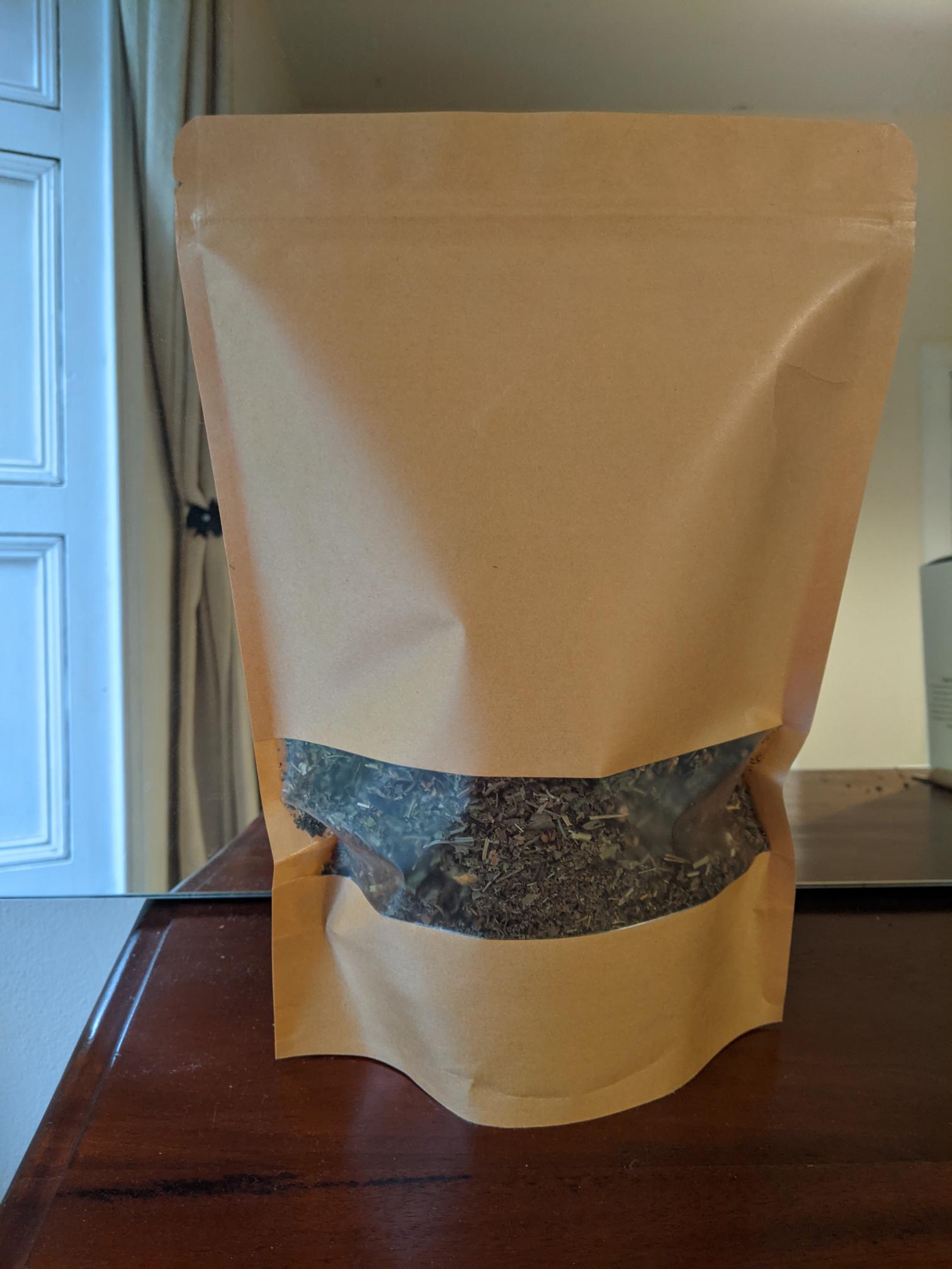 Bespoke organic herbal tea for patients 