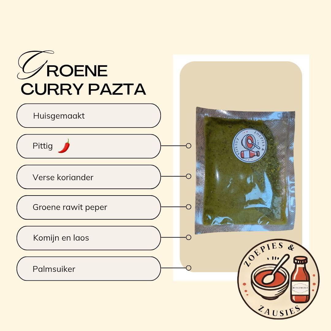 Groene Currypazta