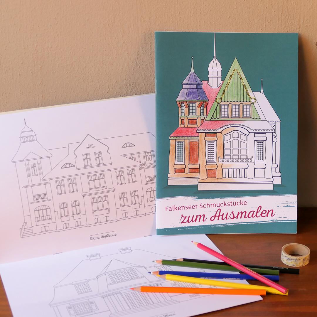 Malheft &quot;Falkenseer Schmuckstücke&quot;