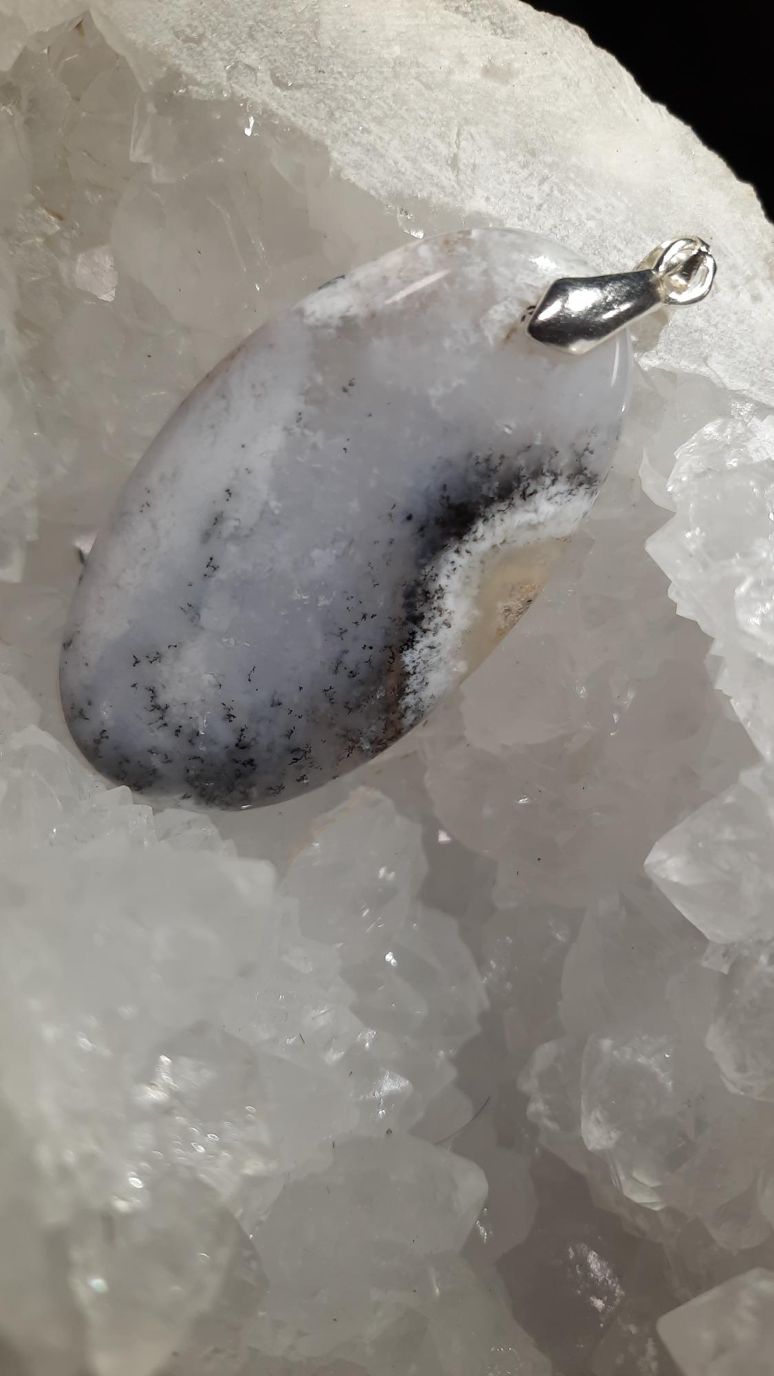 Pendentif Agate Dendrite