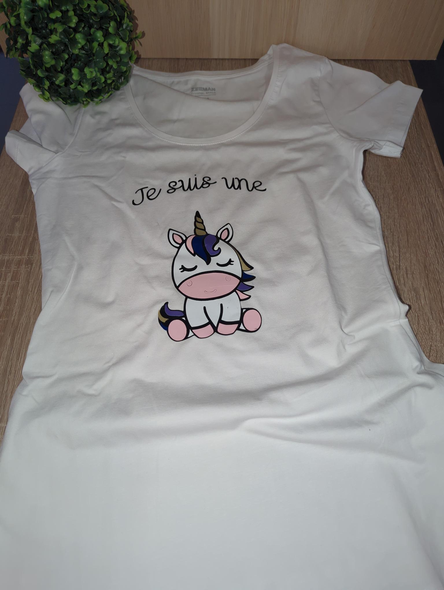 Tee Shirt Licorne taille 34