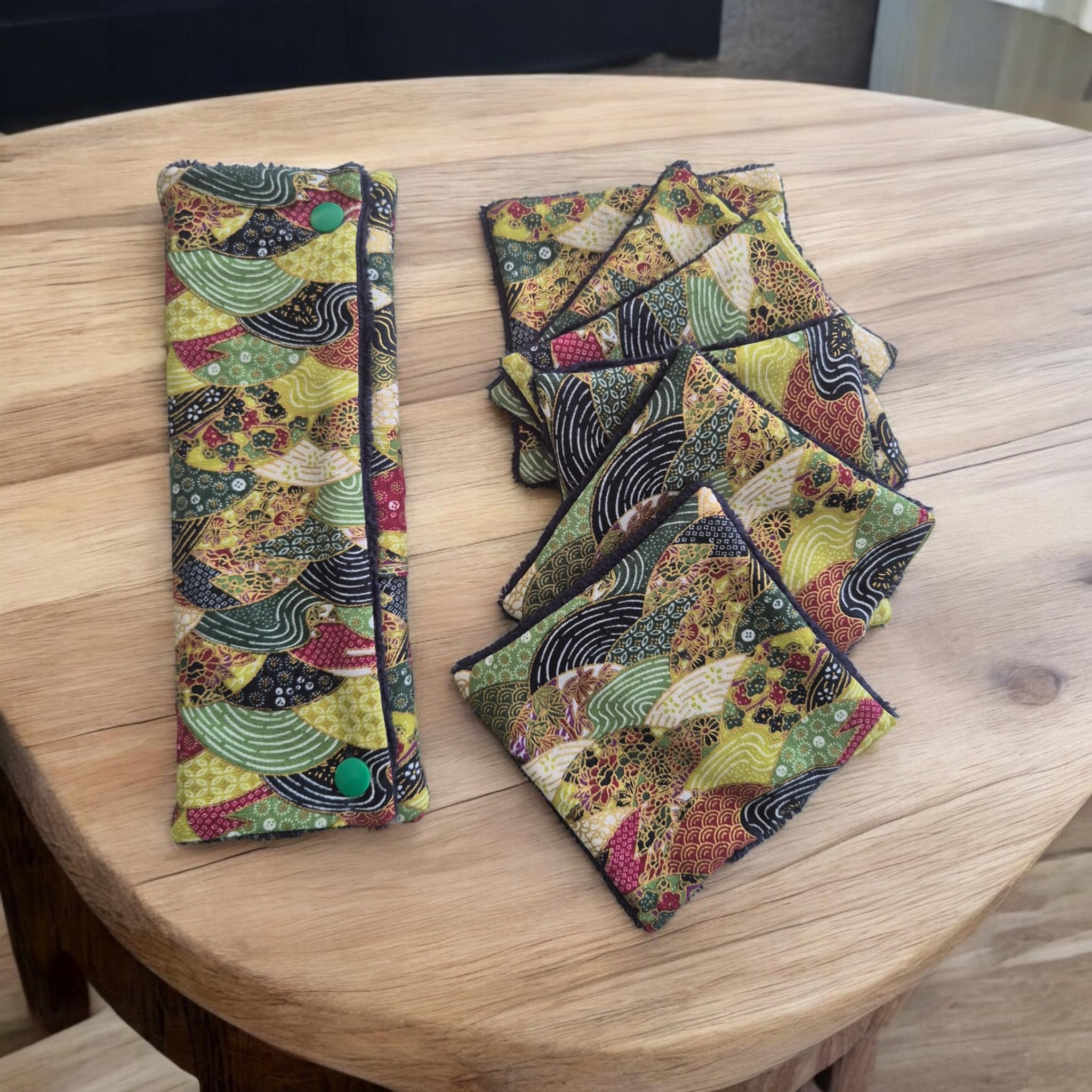 Ensemble lingettes etui