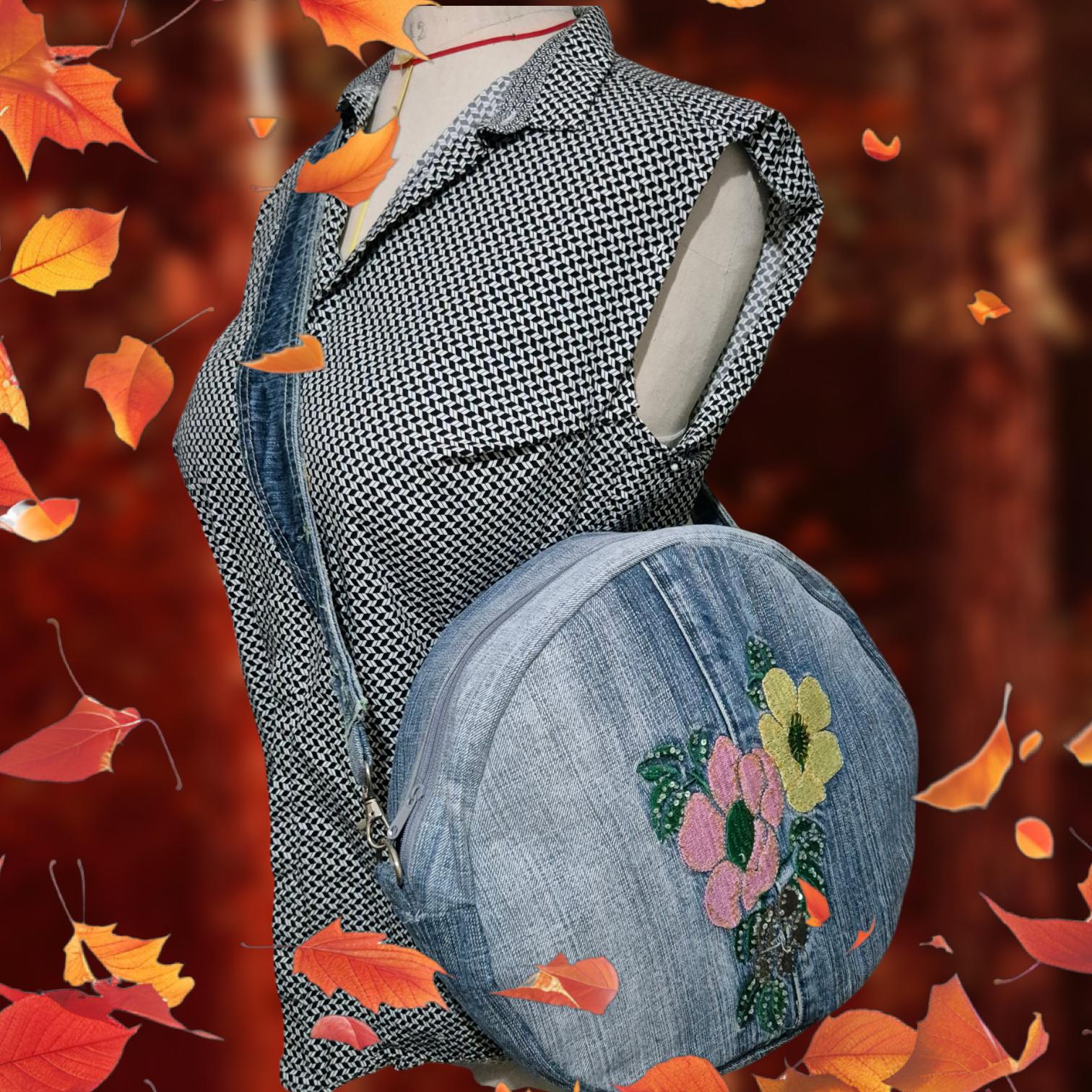 Sac rond jean&#039;s