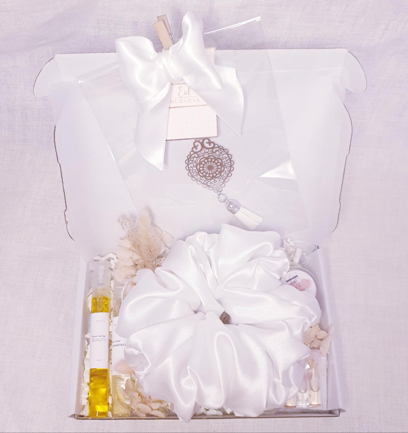 Coffret  merveilles  satinées blanc