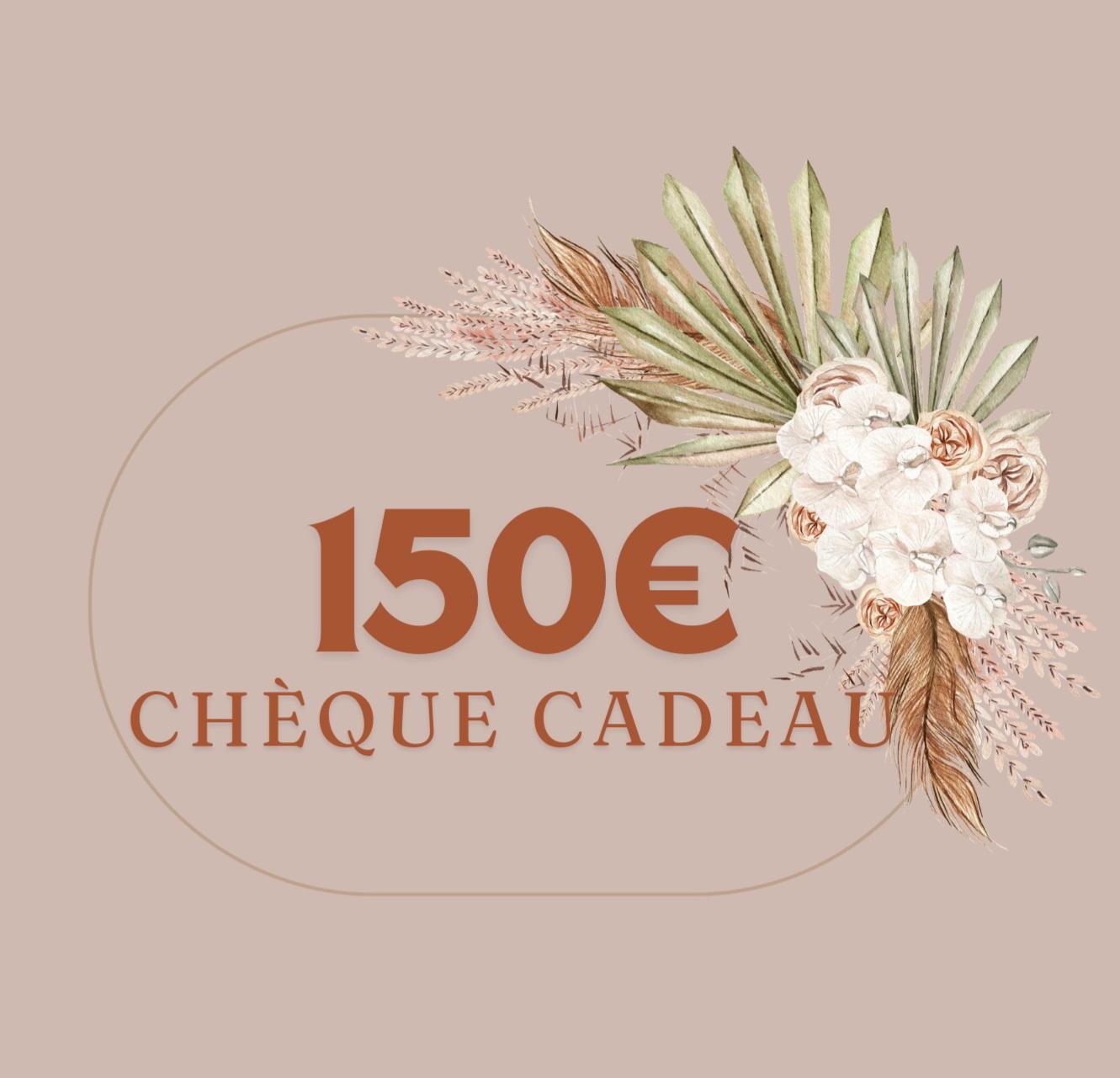 Chèque 150€