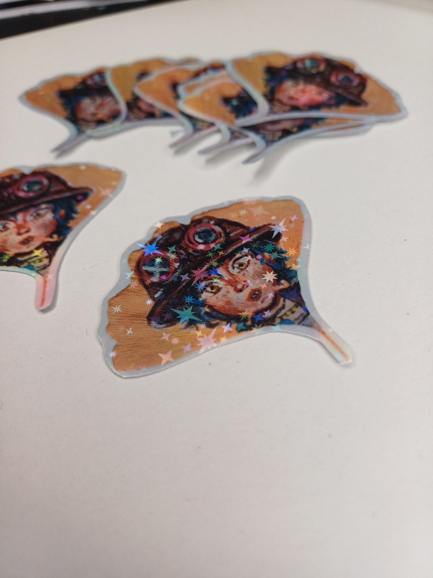 Stickers feuille Isha (Arcane)