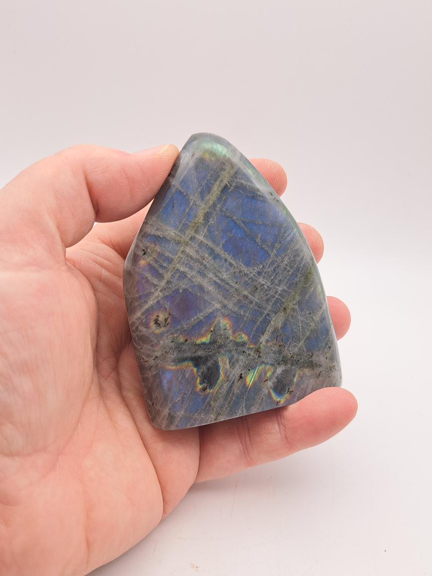 Labradorite Freeform - Rainbow Flash