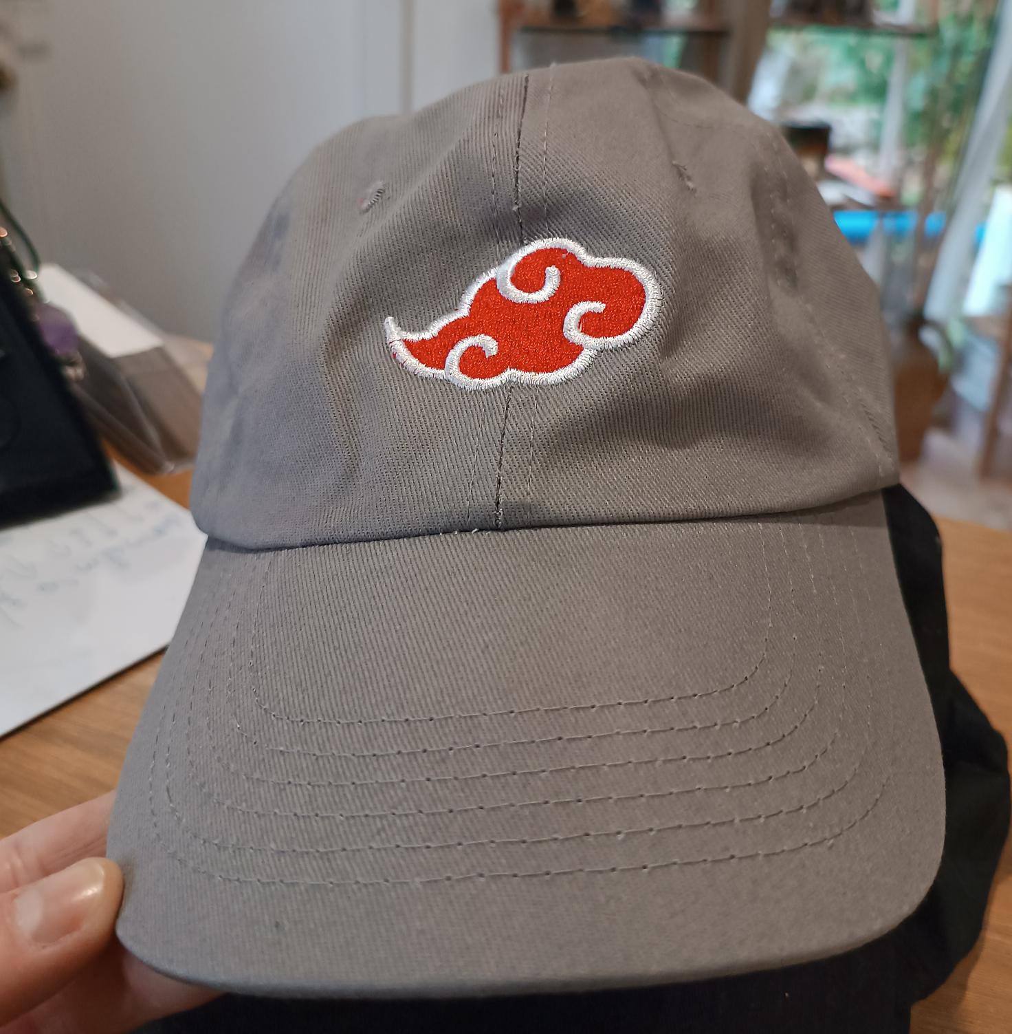 Casquette Naruto grise Akatsuki brodée