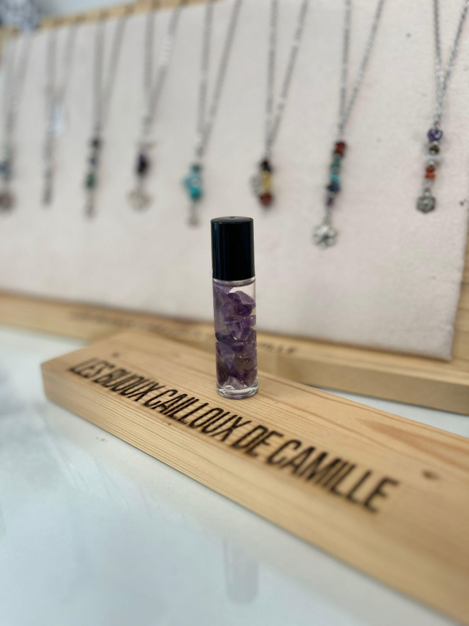 ROLL-ON LÂCHÉ PRISE en améthyste 