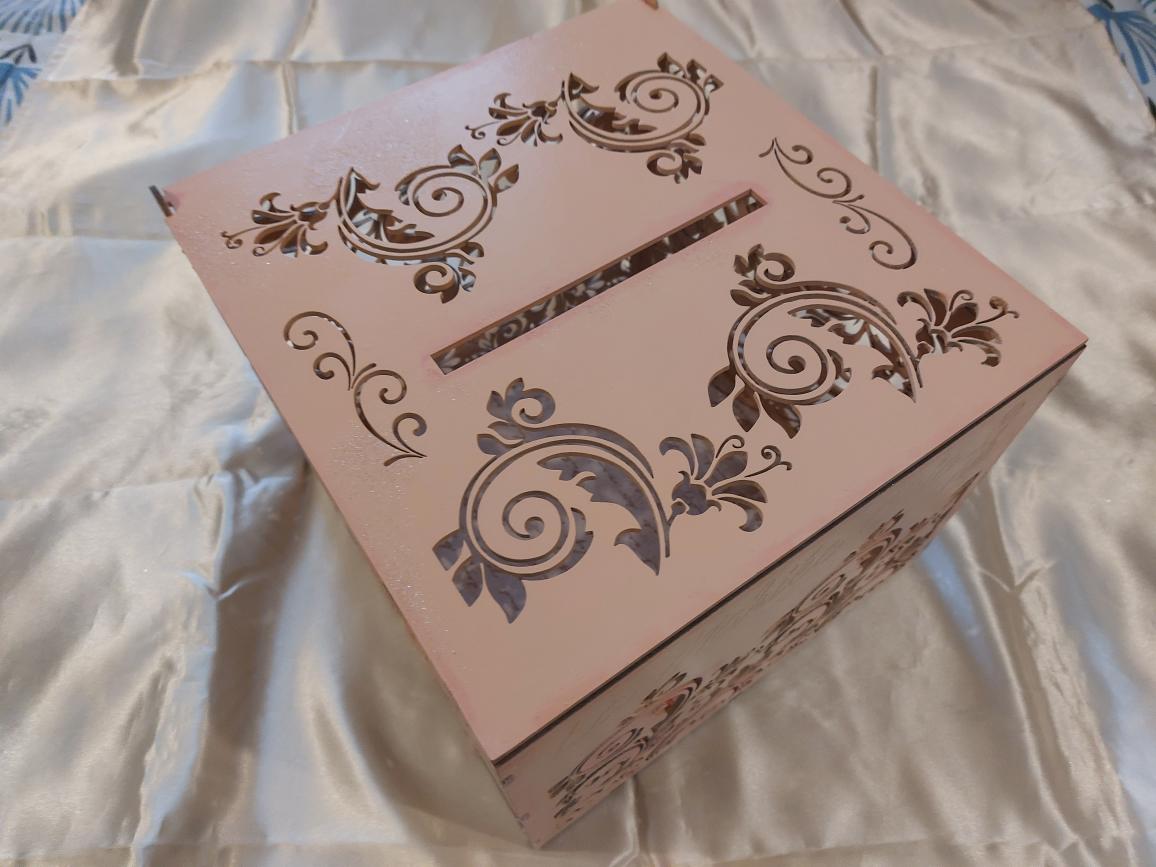 Urne en bois personnalisé gravée