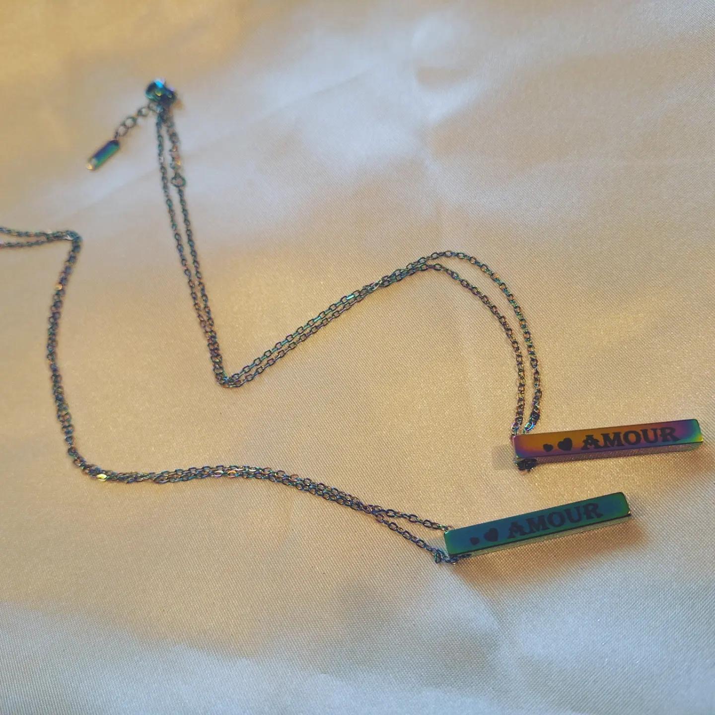 Collier Barre Neochrome personnalisé