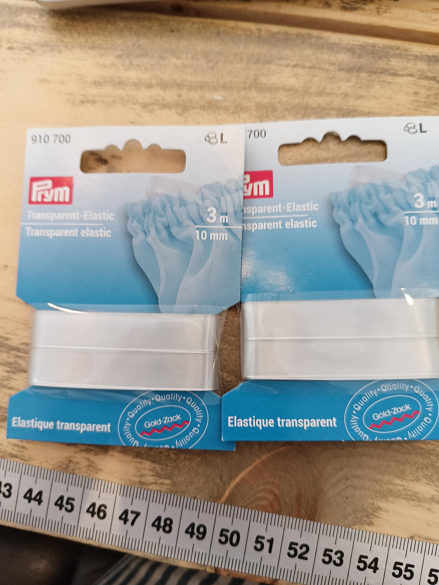 Prym: Transparant BH Band 10mm
