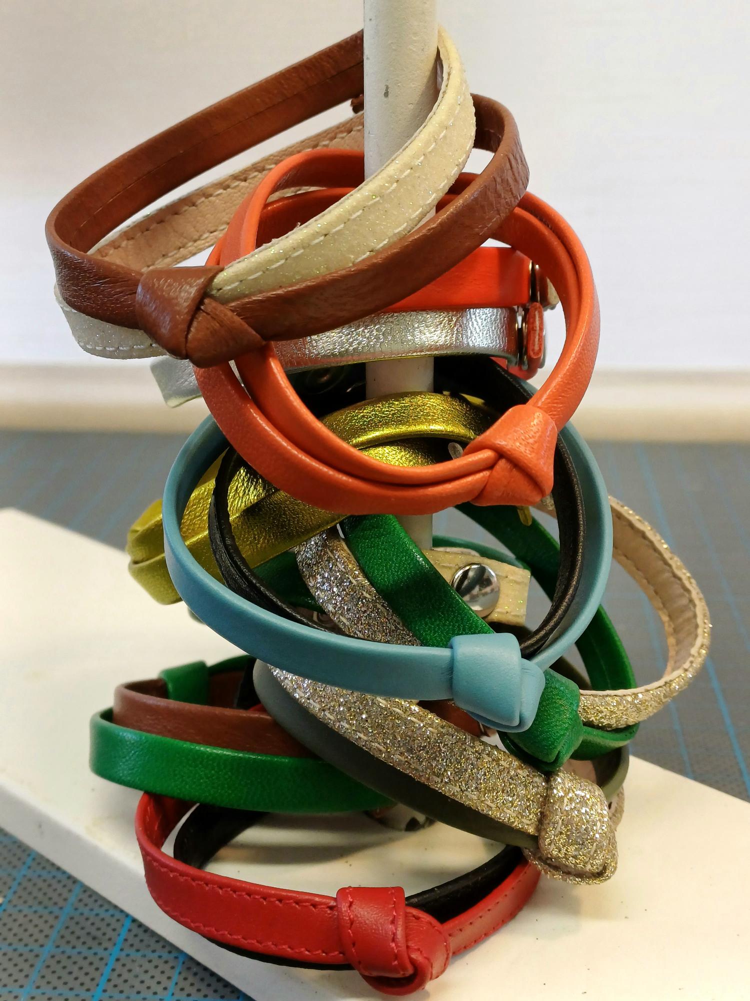 Bracelets en cuir 