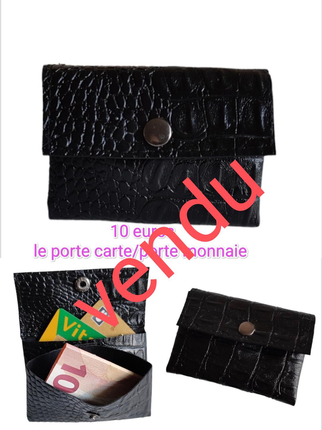 Porte monnaie porte cartes 