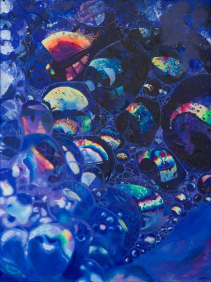 Reflections - print of acrylic painting by Elsa Ferneyhough