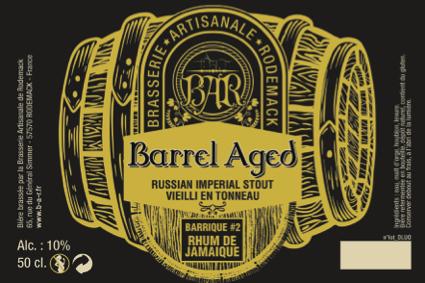 Bière Barrel Aged Rhum de Jamaïque