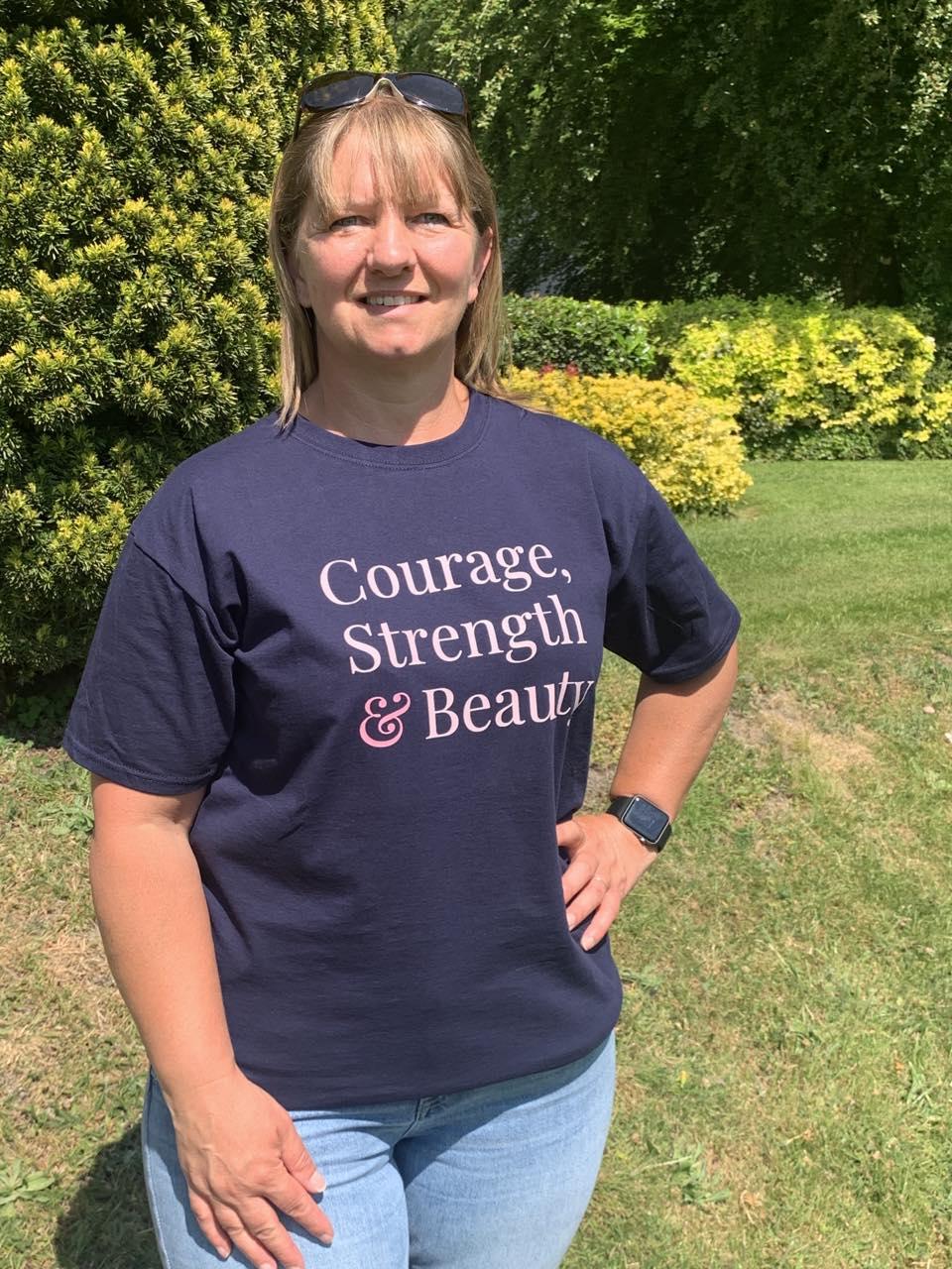 Courage, Strength &amp; Beauty Tee