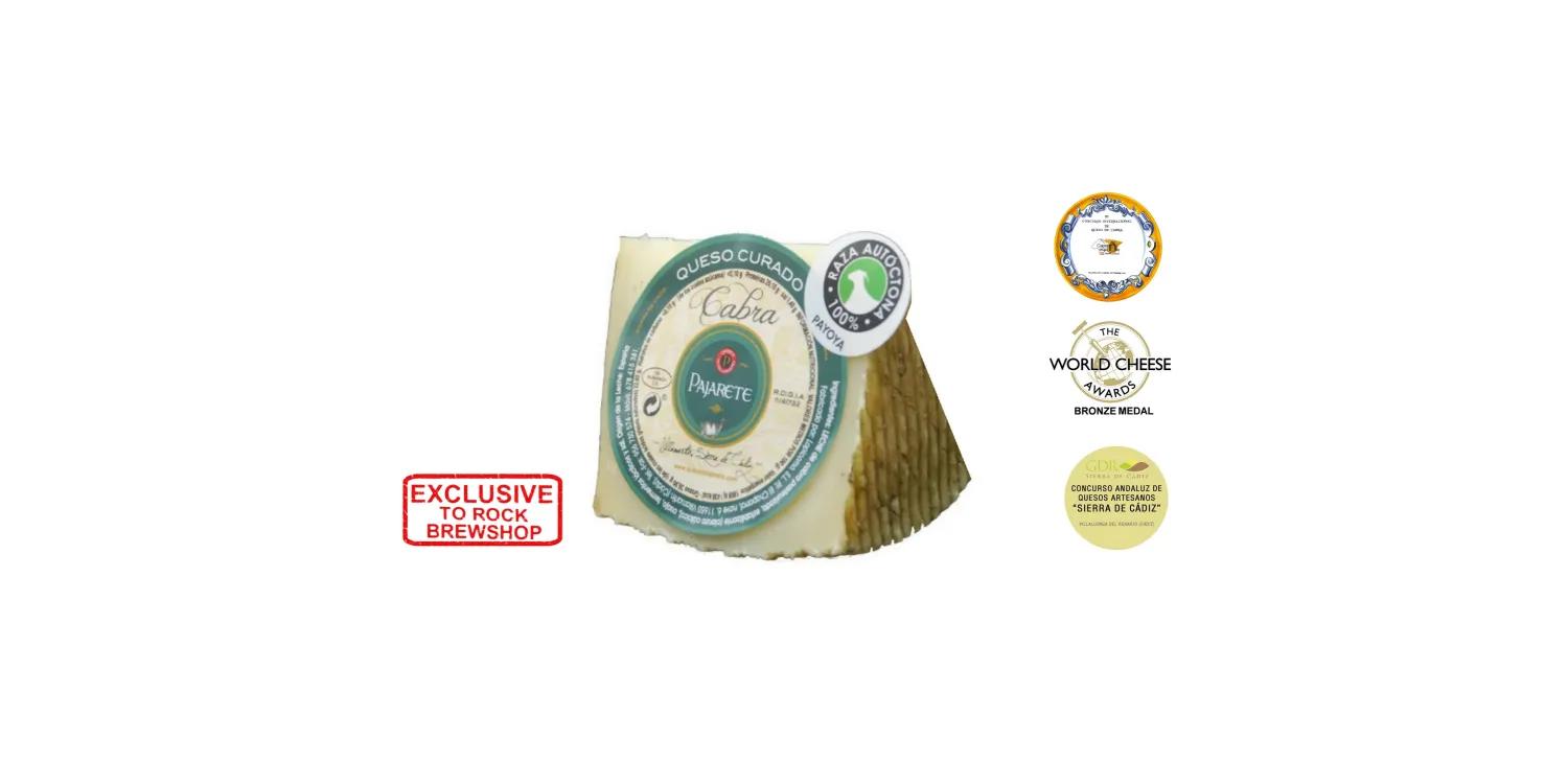 Queso Pajarete de Cabra Artesano Curado Payoya 240-250g